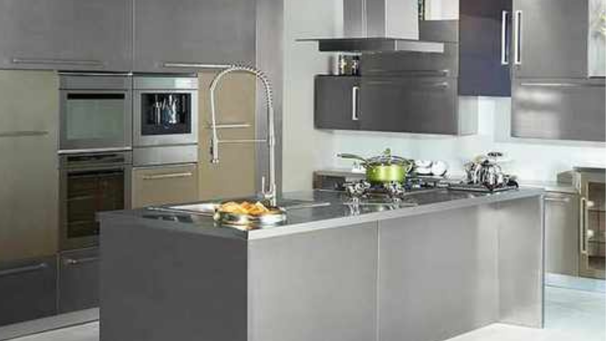 Stainless Steel KitchenSeeking a truly sleek modern space or a more transitional look?  Using stainless steel can give a breath of fresh air to your home.