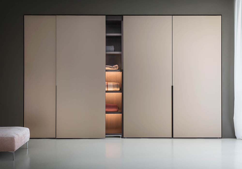Sliding Door WardrobeHaving seating options, plenty of space to work, and unique design elements, here's a Wardrobe that’ll fit your needs and style.
